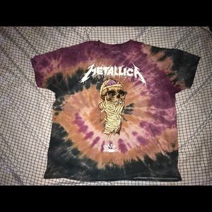 Metallica Tye Dye T shirt